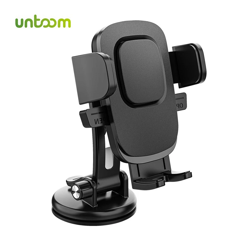 

Untoom Sucker Car Phone Holder Mobile Cellphone Holder Stand in Car Universal Car Phone Mount for iPhone 13 12 11 Pro Max Xiaomi