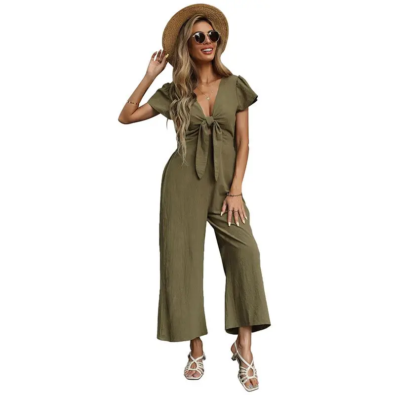 Xylocarp-Wide Leg Jumpsuit, Sexy, Nine Points, Cotton, Hemp, Casual, Summer, New, QL6996, 2022
Xylocarp-Wide Leg Jumpsuit, Sexy, Nine Points, Cotton, Hemp, Casual, Summer, New, QL6996, 2022