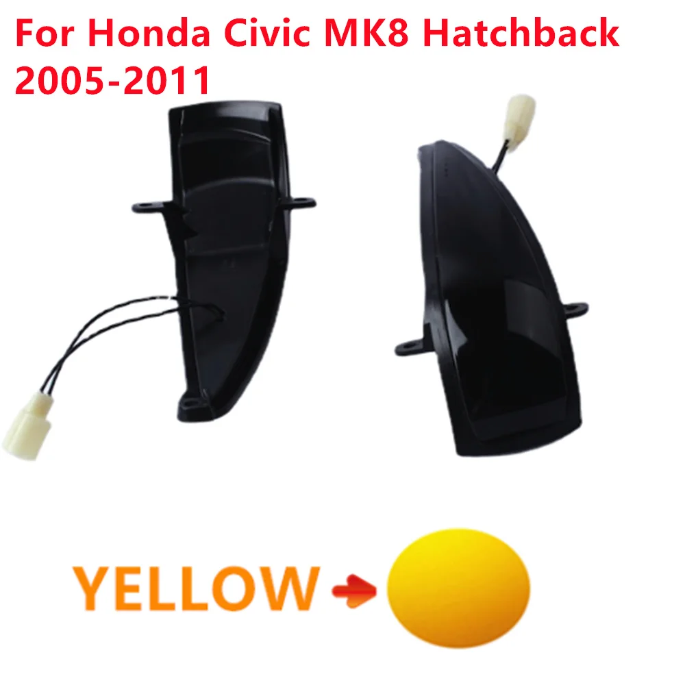 2PCS LED Dynamic Side Rearview Mirror Light Sequential Blinker Lamps For Honda Civic MK8 Hatchback 2005-2011 Car Accessories
2PCS LED Dynamic Side Rearview Mirror Light Sequential Blinker Lamps For Honda Civic MK8 Hatchback 2005-2011 Car Accessories