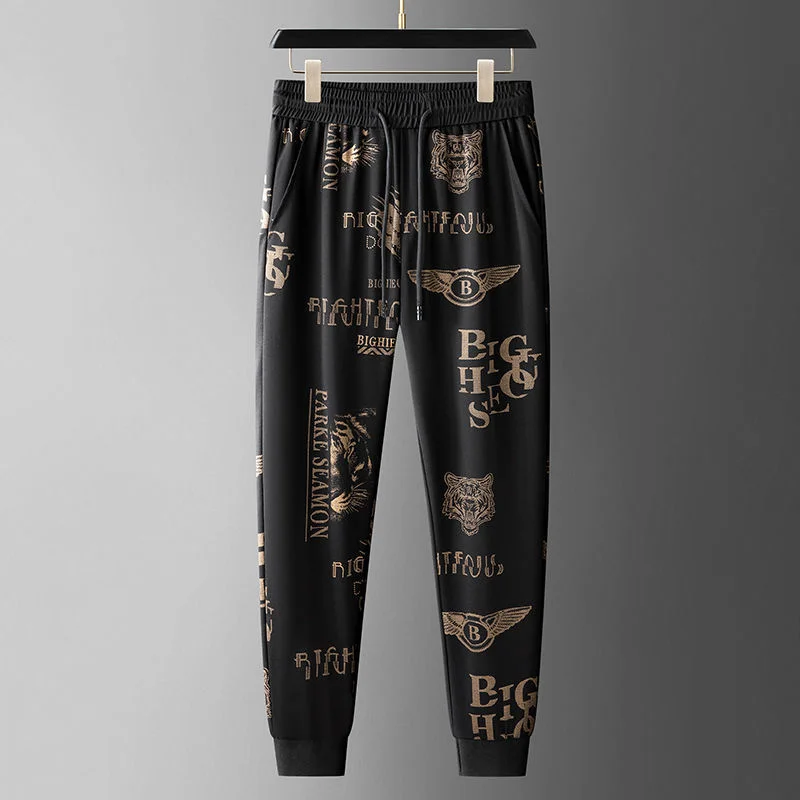 Luxury brand 2023 Men's Pants Summer Slim Fit Casual Trendy Sweatpants Leggings Korean Fashion Printed Thin
Luxury brand 2023 Men's Pants Summer Slim Fit Casual Trendy Sweatpants Leggings Korean Fashion Printed Thin