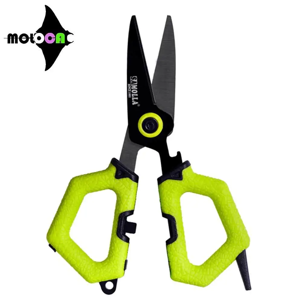 New Multifunctional Fishing Scissor High-Quality 420 Stainless Steel Accessories Braid Line Cutter Electrician Fishing Equipment
New Multifunctional Fishing Scissor High-Quality 420 Stainless Steel Accessories Braid Line Cutter Electrician Fishing Equipment