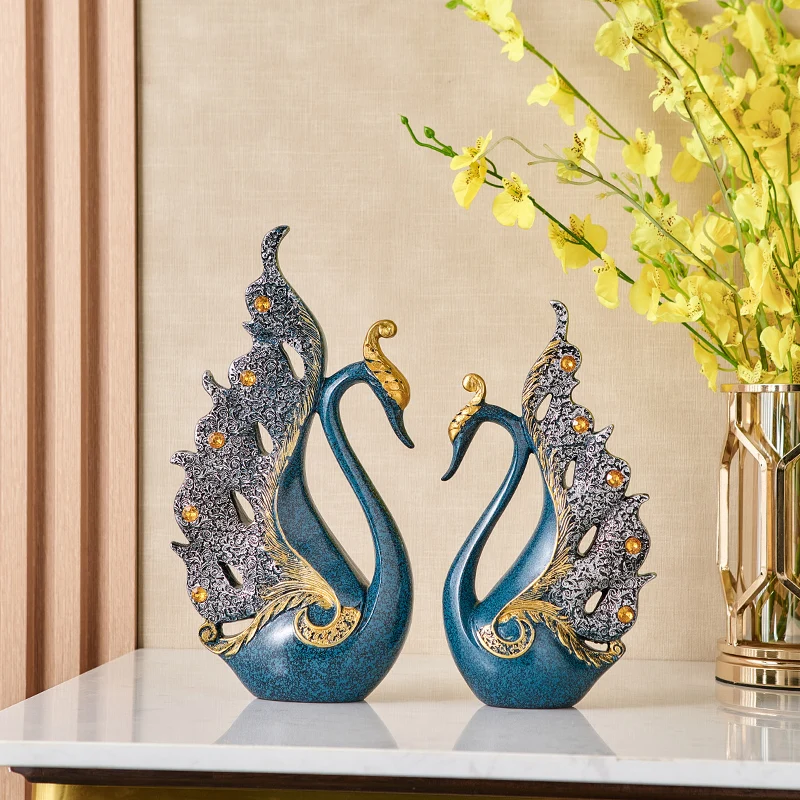 Aestheic Resin Couple Swan Ornaments Wedding Modern Home Living Room Desktop Figurines Crafts Store Cafe Table Furnishing Decor
Aestheic Resin Couple Swan Ornaments Wedding Modern Home Living Room Desktop Figurines Crafts Store Cafe Table Furnishing Decor