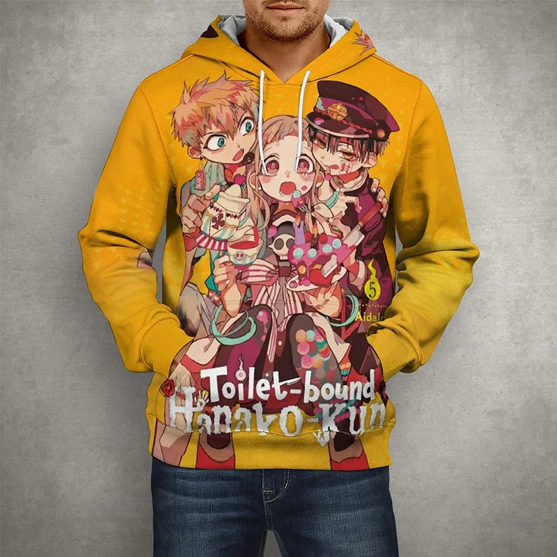Anime Toilet Bound Hanako Kun Hoodies Men Women Sweatshirts 3D Print Pullover Casual Long Sleeve Cool Cartoon Fashion Coat
Anime Toilet Bound Hanako Kun Hoodies Men Women Sweatshirts 3D Print Pullover Casual Long Sleeve Cool Cartoon Fashion Coat