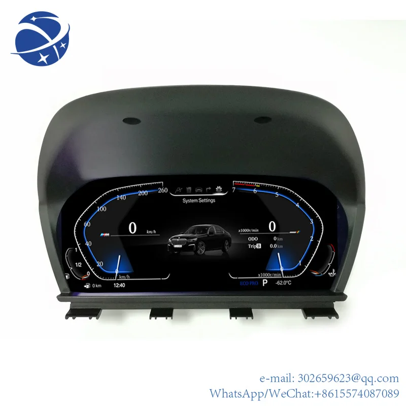 yyhc 12.3 inch touch screen car cockpit digital cluster dashboard for X1 F48 X2 F39 NBT EVO auto meter speedometer
yyhc 12.3 inch touch screen car cockpit digital cluster dashboard for X1 F48 X2 F39 NBT EVO auto meter speedometer