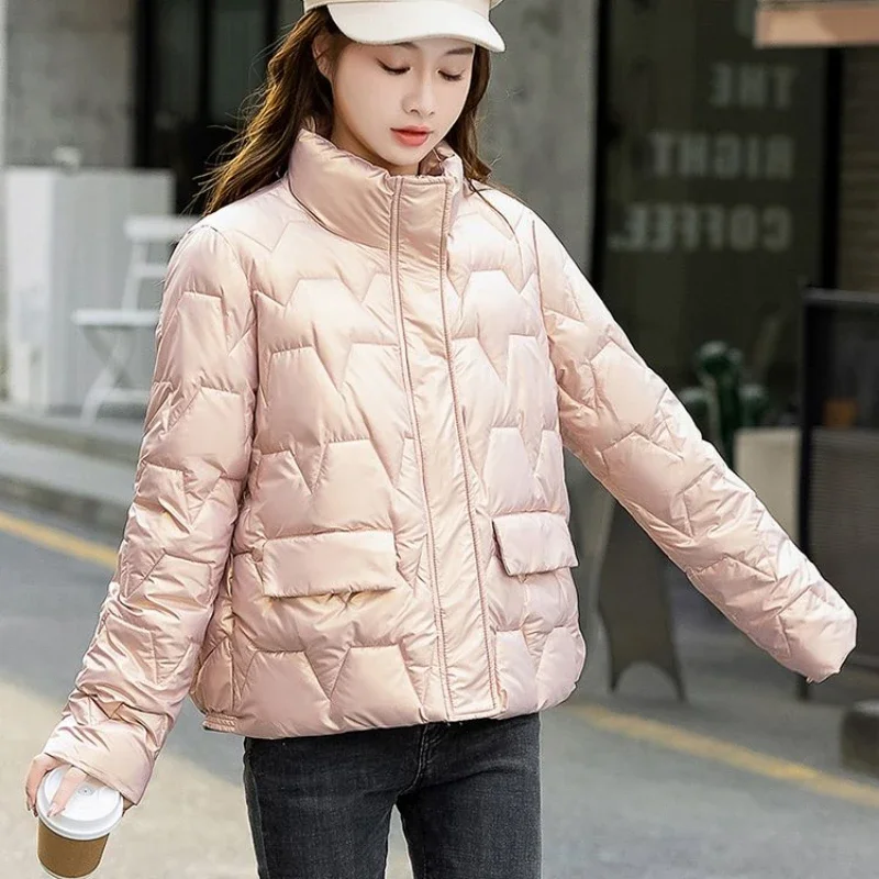 Women Parkas Winter Cotton Jacket Long Sleeve Warm Puff Coat Pockets Quilted Solid Casual Korean Fashion Coats
Women Parkas Winter Cotton Jacket Long Sleeve Warm Puff Coat Pockets Quilted Solid Casual Korean Fashion Coats