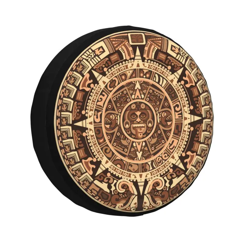 Maya Calendar Mexica Aztec Spare Tire Cover for Mitsubishi Pajero Jeep RV SUV 4WD 4x4 Car Wheel Protector Covers 14" 15" Inch
Maya Calendar Mexica Aztec Spare Tire Cover for Mitsubishi Pajero Jeep RV SUV 4WD 4x4 Car Wheel Protector Covers 14" 15" Inch