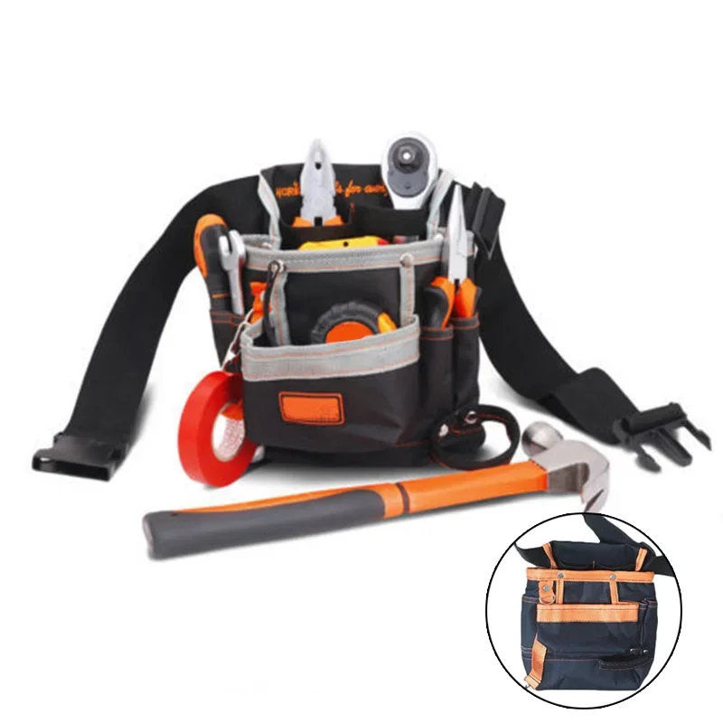 Multifunctional Waist Bag Tool Bag Oxford Cloth Tool Belt For Holding Screwdrivers Pencil Hand Tool Pouch Utility Kits Waist Bag
Multifunctional Waist Bag Tool Bag Oxford Cloth Tool Belt For Holding Screwdrivers Pencil Hand Tool Pouch Utility Kits Waist Bag