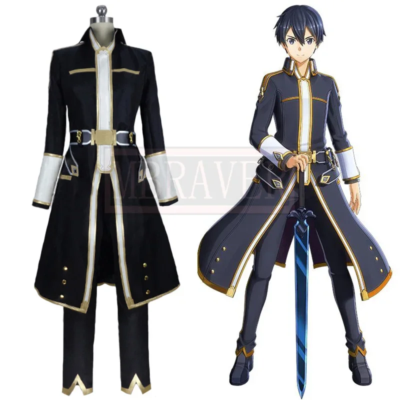 Sword Art Online Alicization Lycoris Kirigaya Kazuto Kirito Cosplay Costume Christmas Halloween Party Custom Made any Size
Sword Art Online Alicization Lycoris Kirigaya Kazuto Kirito Cosplay Costume Christmas Halloween Party Custom Made any Size