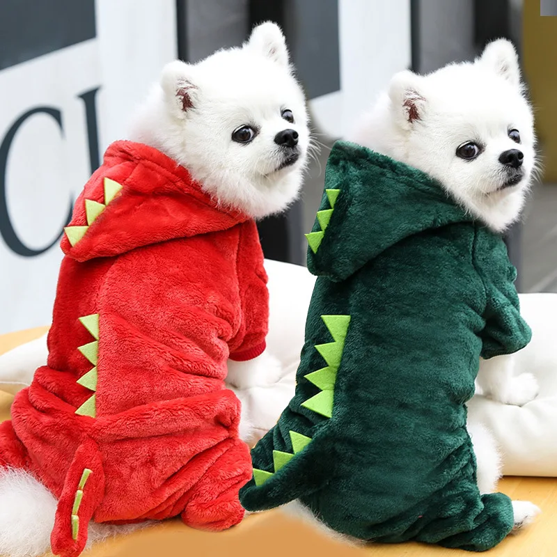 Small and Medium Dog Dress Up Clothes Autumn and Winter Kitten Puppy Transformation Dinosaur Costume Warm Breathable Pet Clothes
Small and Medium Dog Dress Up Clothes Autumn and Winter Kitten Puppy Transformation Dinosaur Costume Warm Breathable Pet Clothes