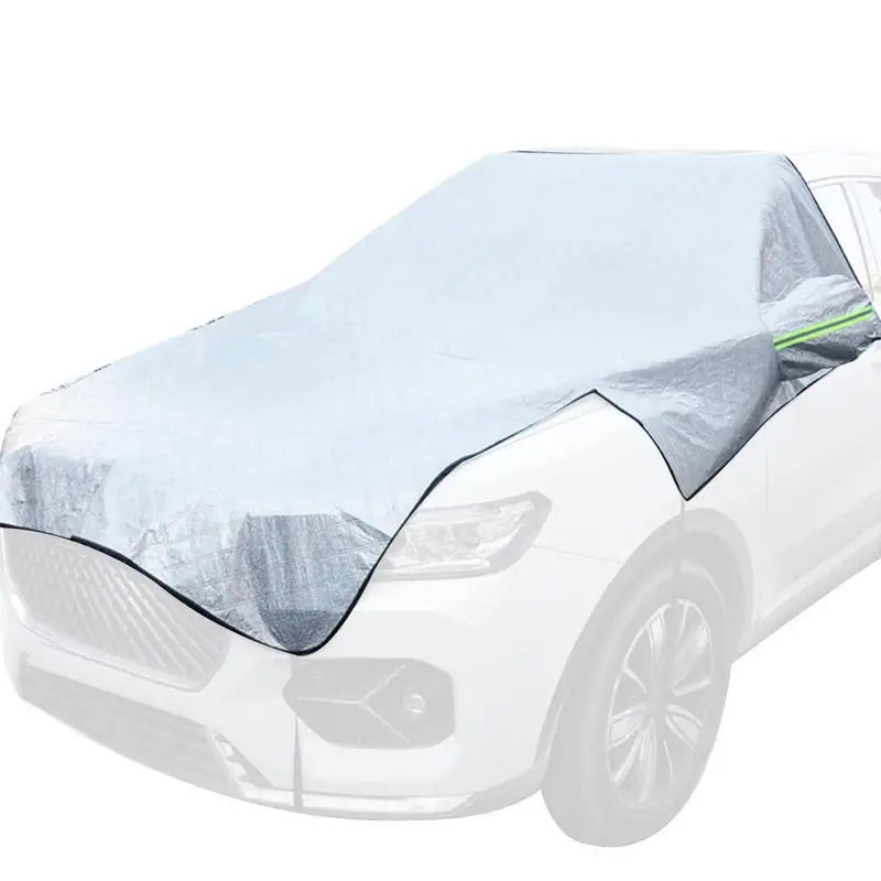 

255*240*140cm Car Front Windshield Sunshield With Extended Sun Protection Half Car Cover Half-cover For Car/SUV Off-road