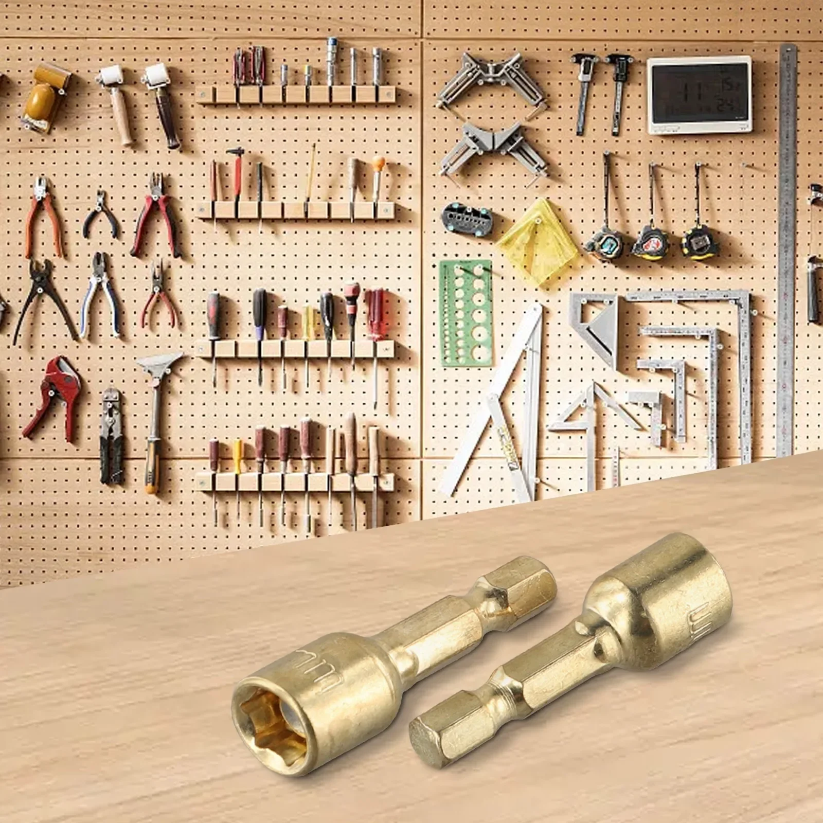 2pcs 8mm Magnetic Nut Screwdriver Socket Bit Hand Drill 1/4inch Hex Shank Driver Adapter For Electric Screwdrivers Hand Tools
2pcs 8mm Magnetic Nut Screwdriver Socket Bit Hand Drill 1/4inch Hex Shank Driver Adapter For Electric Screwdrivers Hand Tools
