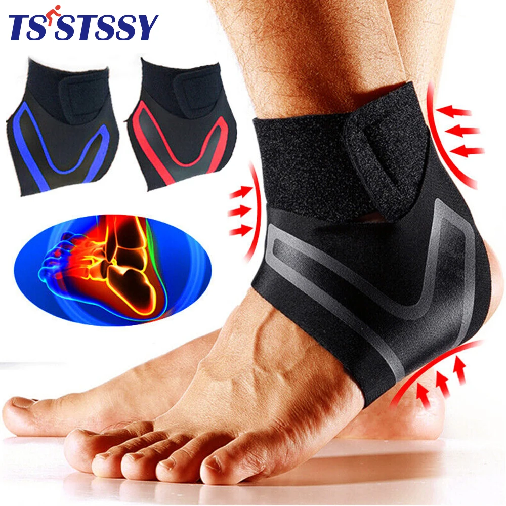 1PC Adjustable Compression Ankle Sleeve Elastic Ankle Brace Guard Foot Anti-Sprain Support Heel Protective Strap Sports Fitness
1PC Adjustable Compression Ankle Sleeve Elastic Ankle Brace Guard Foot Anti-Sprain Support Heel Protective Strap Sports Fitness