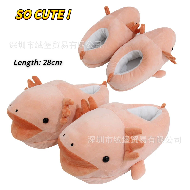 New Creative Cartoon Animal Salamander Cute Plush Men and Women Home Cotton Slippers Couples and Children Gifts
New Creative Cartoon Animal Salamander Cute Plush Men and Women Home Cotton Slippers Couples and Children Gifts