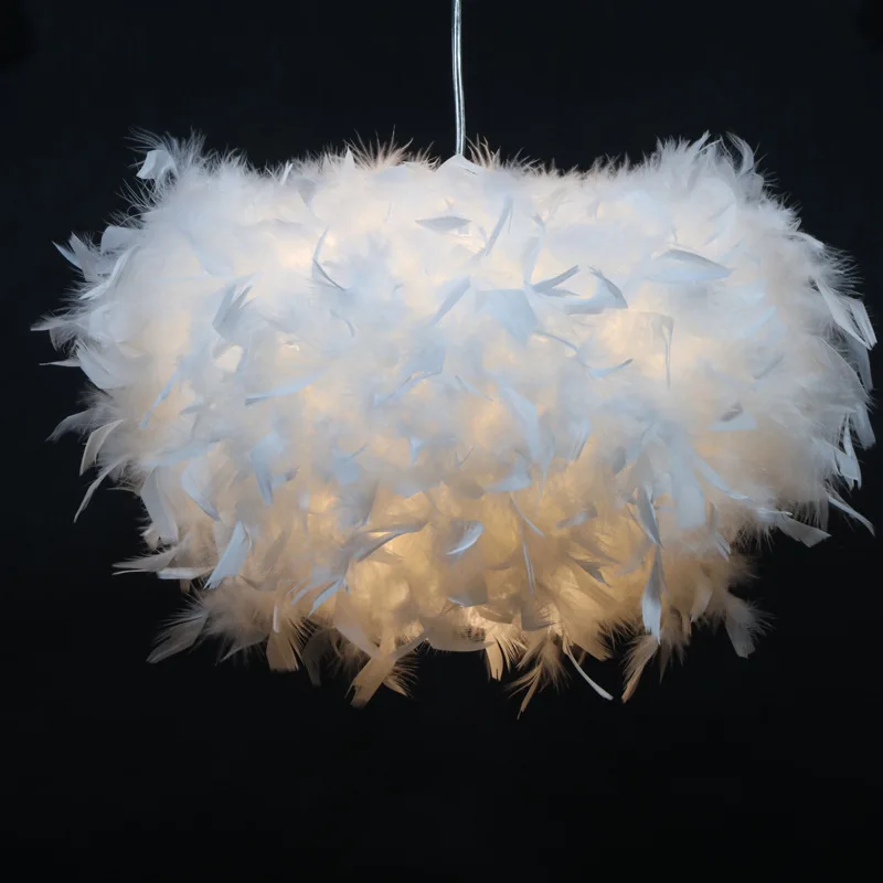 Postmodern White Feather Hanging Light Indoor Minimalist Decor Chandelier Children's Princess Girl Bedroom Cafe Pendant Lamp New
Postmodern White Feather Hanging Light Indoor Minimalist Decor Chandelier Children's Princess Girl Bedroom Cafe Pendant Lamp New