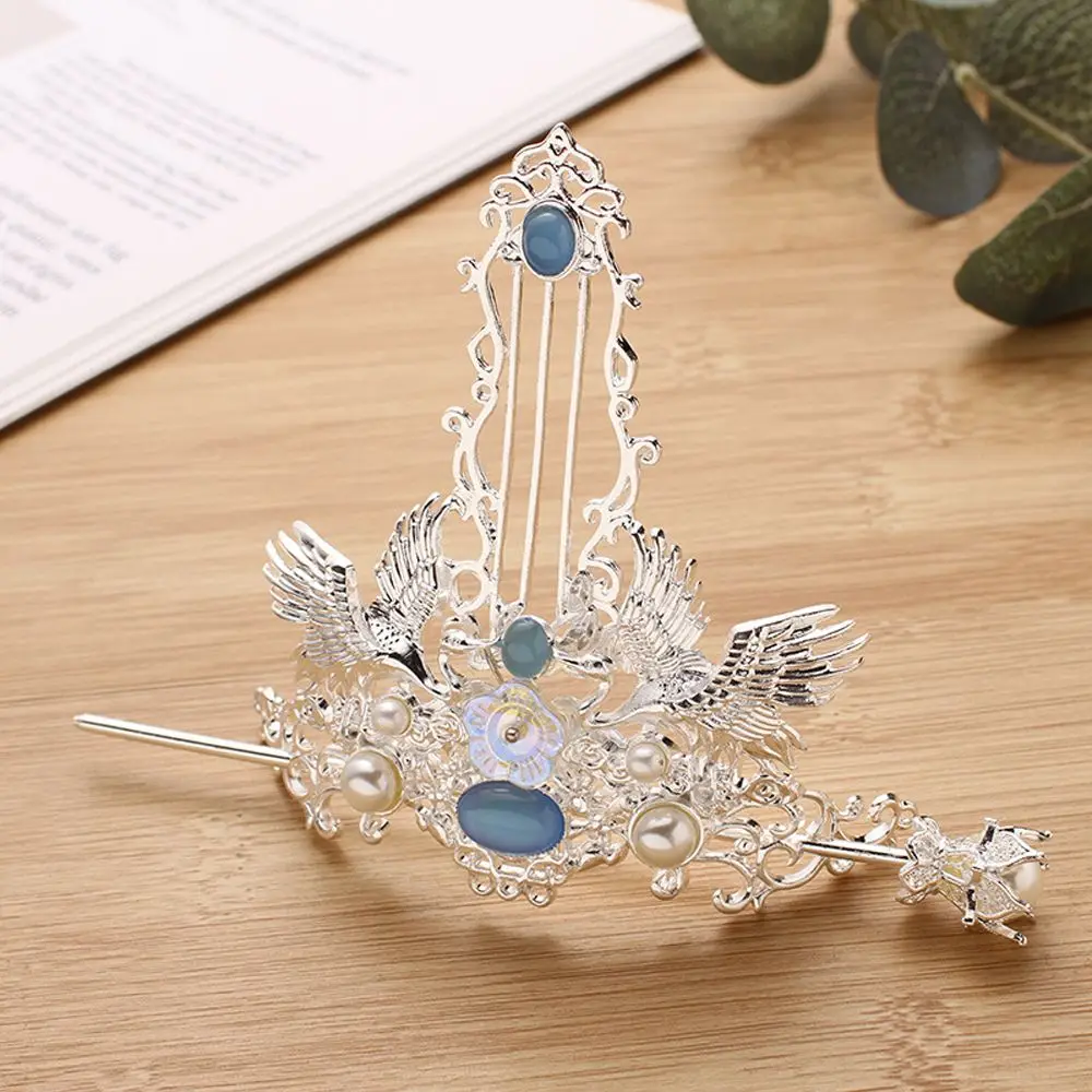 Photo Props Alloy Chinese Style Hair Accessories Hairstyle Design Tool Crane Hair Stick Ancient Style Hair Crown Hanfu Hairpin
Photo Props Alloy Chinese Style Hair Accessories Hairstyle Design Tool Crane Hair Stick Ancient Style Hair Crown Hanfu Hairpin