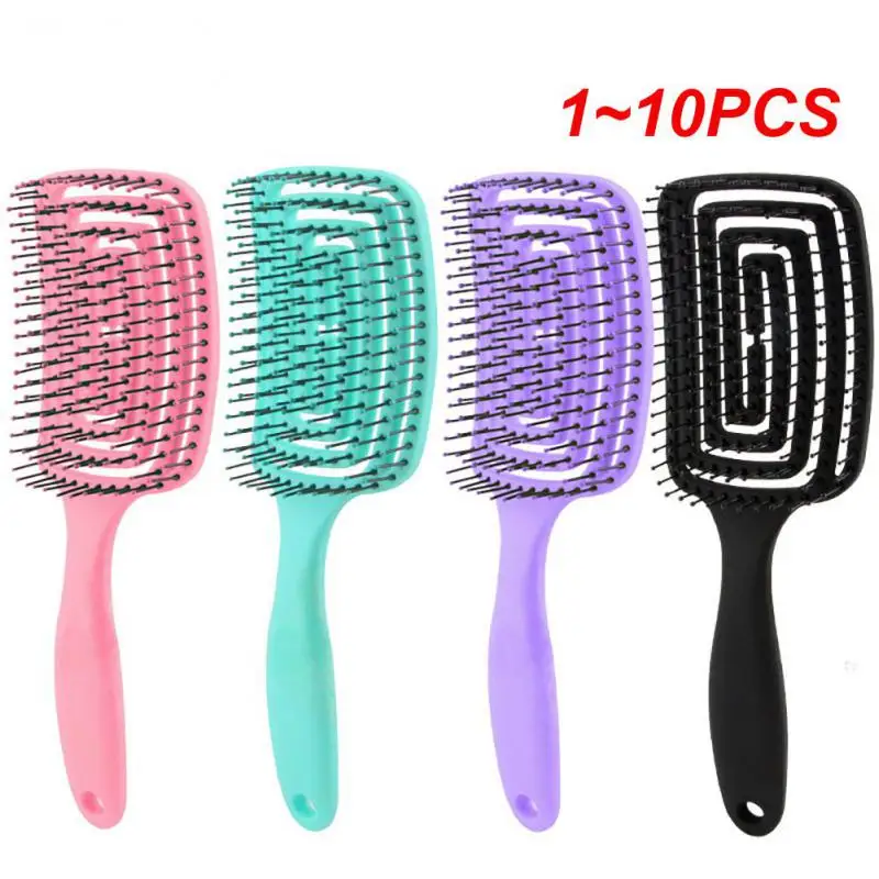 

1~10PCS Professional Vented Hair Brush Comb Anti-Static Scalp Massage Wet Hairs Combs Hairdressing Styling Tools for Salon