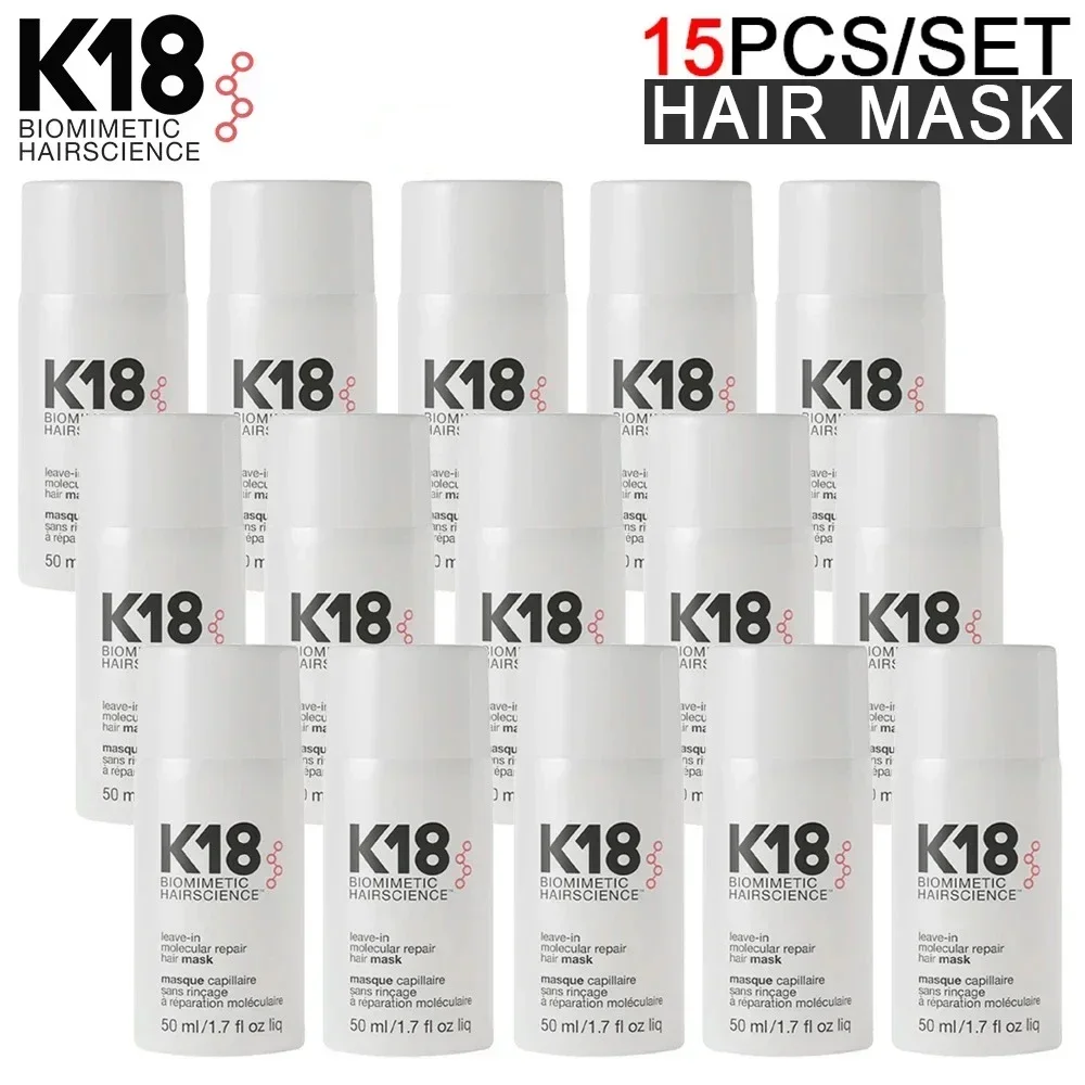 15PCS WEN K18 Leave-In Molecular Repair Hair Mask Damage Restore Soft Hair Deep Repair Keratin & Scalp Treat Hair Care Condition
15PCS WEN K18 Leave-In Molecular Repair Hair Mask Damage Restore Soft Hair Deep Repair Keratin & Scalp Treat Hair Care Condition