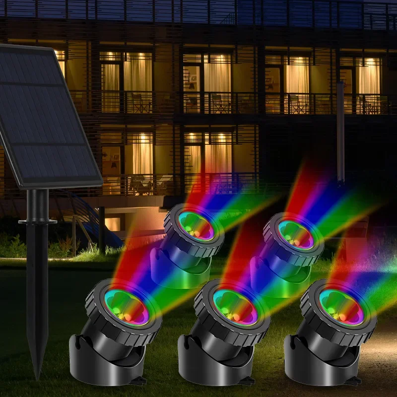 IP68 Solar Pond Spotlight RGB Solar Underwater Submersible Light Outdoor Garden Patio Landscape Lamp For Pool Fountain Decor
IP68 Solar Pond Spotlight RGB Solar Underwater Submersible Light Outdoor Garden Patio Landscape Lamp For Pool Fountain Decor
