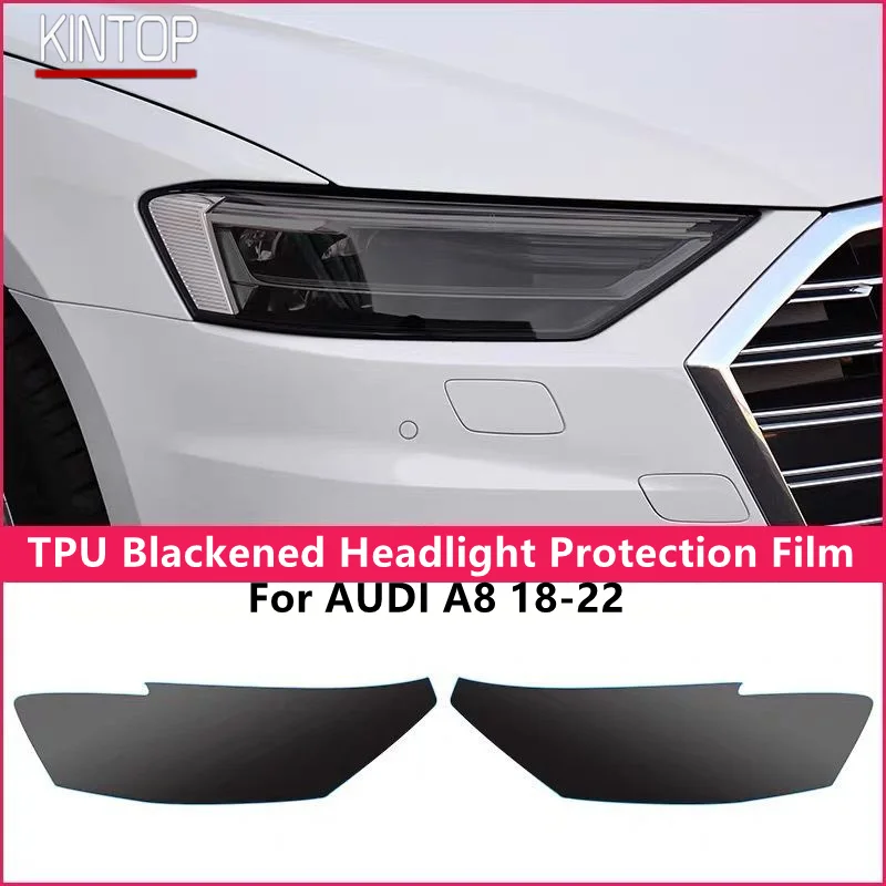 For AUDI A8 18-22 TPU Blackened Headlight Protective Film, Headlight Protection, Film Modification
For AUDI A8 18-22 TPU Blackened Headlight Protective Film, Headlight Protection, Film Modification