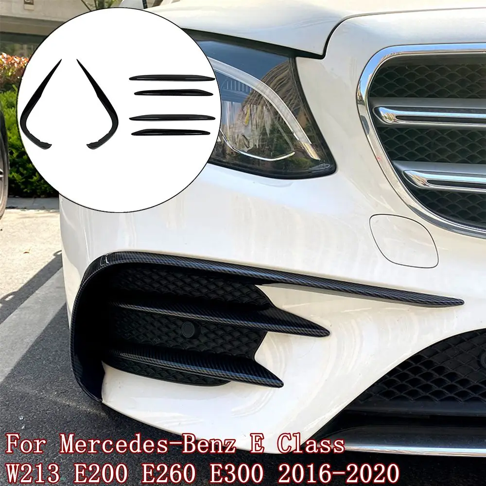 Front Bumper Splitter Spoiler Fog Light Canard For Mercedes Benz E Class W213 2016 2017 2108 2019 2020 E200 260 300 for AMG
Front Bumper Splitter Spoiler Fog Light Canard For Mercedes Benz E Class W213 2016 2017 2108 2019 2020 E200 260 300 for AMG