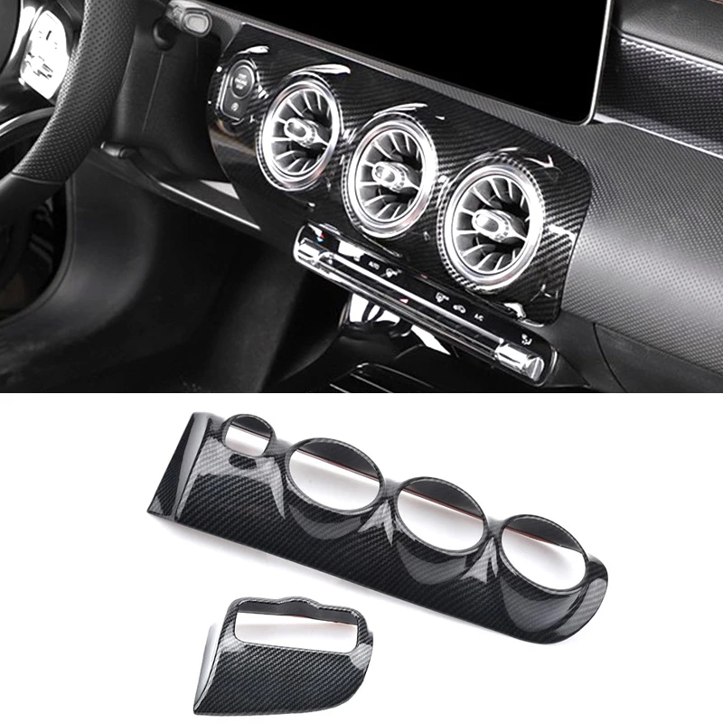 LHD Car Center Console Front Air Vent Cover Trim for Mercedes-Benz A Class A200L A180L W177 V177 2019-2021 CLA C118 W118 2020+
LHD Car Center Console Front Air Vent Cover Trim for Mercedes-Benz A Class A200L A180L W177 V177 2019-2021 CLA C118 W118 2020+