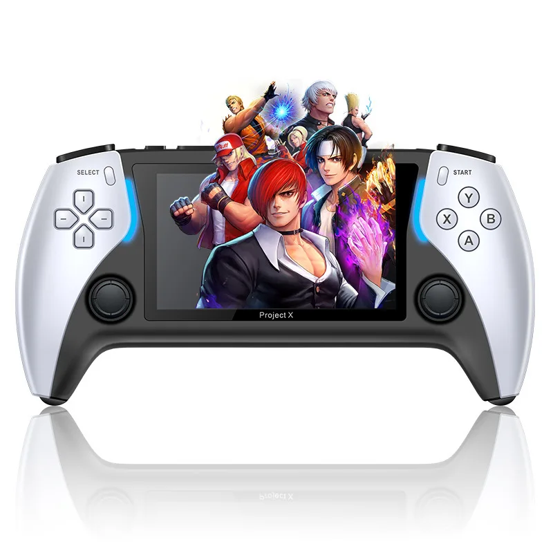 

New Project X 4.3-Inch High-Defintion Ips Screen handheld Game Console Supports Ps1 Arcade Hd Output For Dual Joystick Player