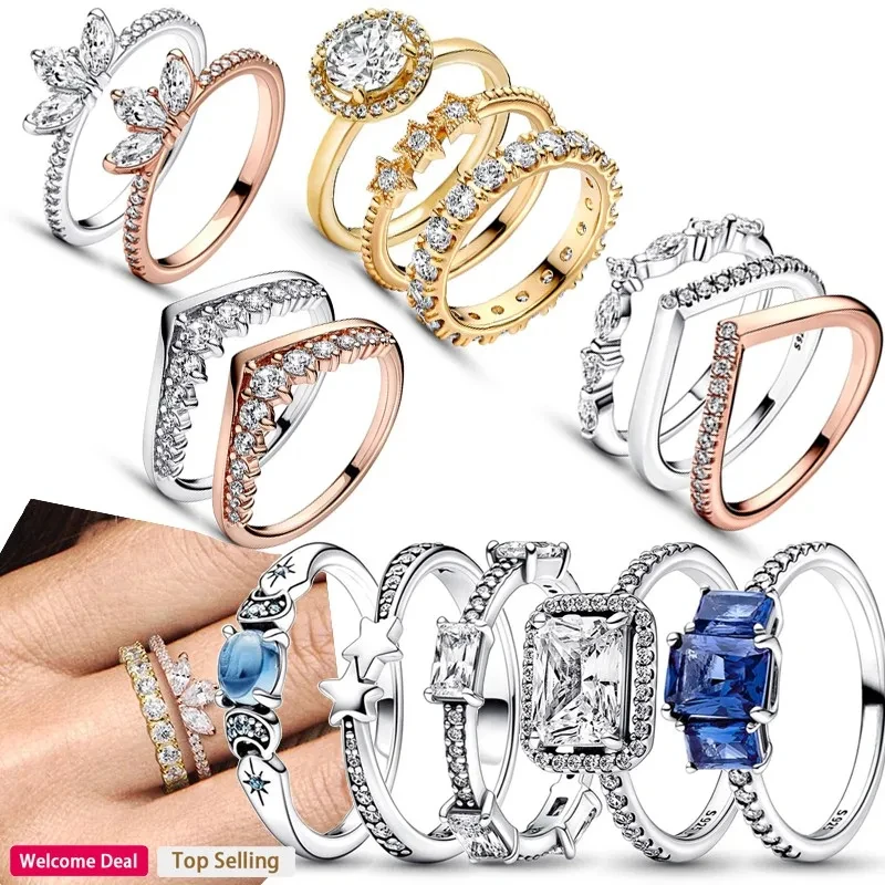 Popular 925 Sterling Silver Original Women's Sparkling Meteor Wishing Bone Flap Specimen Crown Ring DIY Charm Jewelry Gift
Popular 925 Sterling Silver Original Women's Sparkling Meteor Wishing Bone Flap Specimen Crown Ring DIY Charm Jewelry Gift