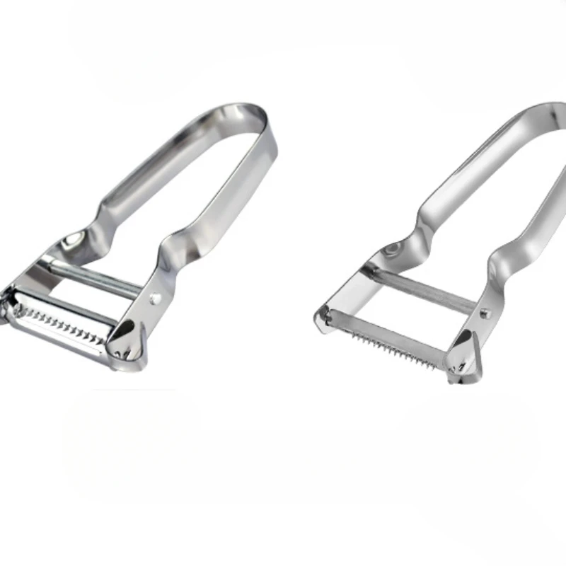 Hot Potato/Carrot/Radish Peeler with Non-Slip Handle Steel Vegetable Peeler Potato Slicer Peeler Kitchen Tools 
Hot Potato/Carrot/Radish Peeler with Non-Slip Handle Steel Vegetable Peeler Potato Slicer Peeler Kitchen Tools