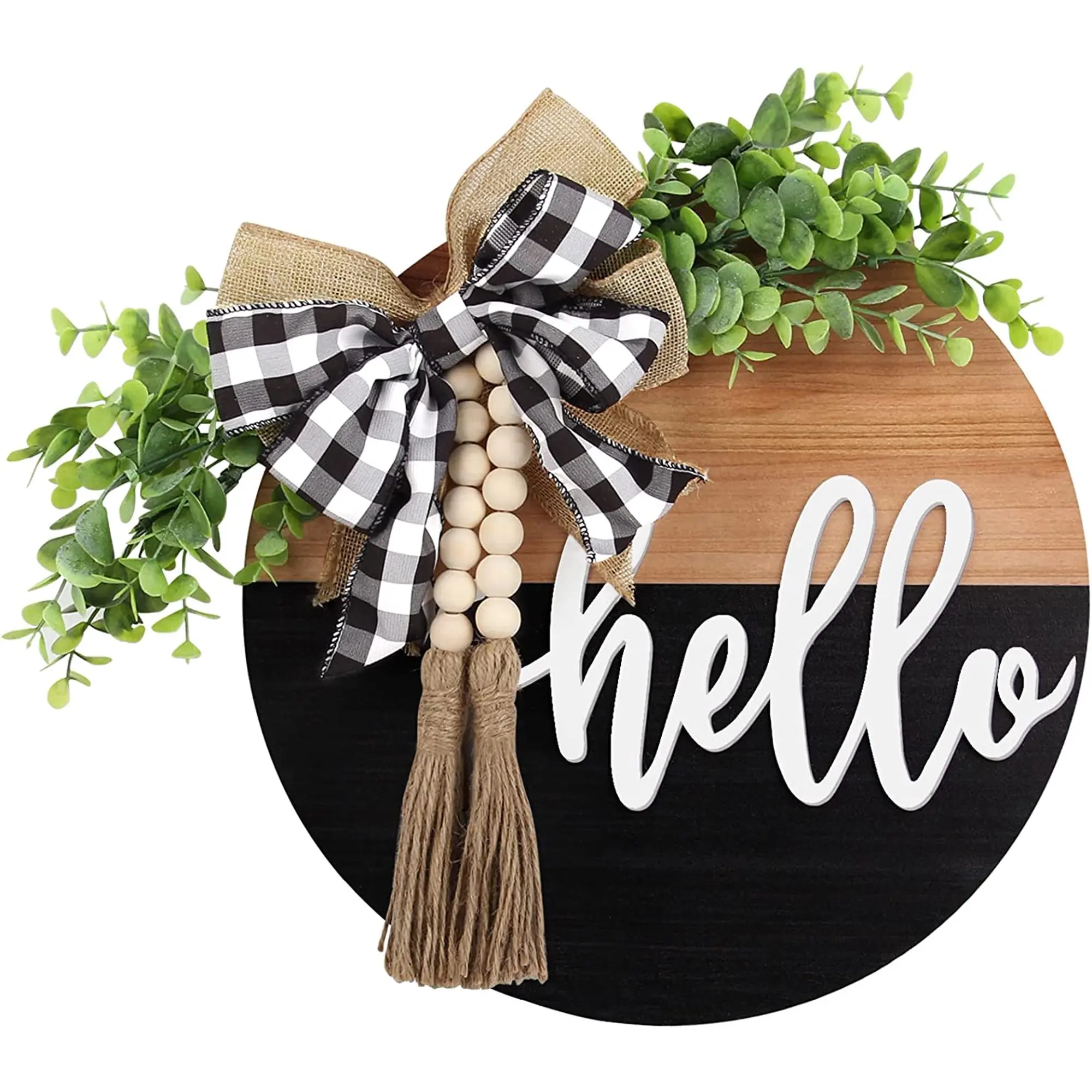 12inch Wooden Welcome Sign for Front Door Round Shape Hanging Spring Wreath Ornament Farmhouse Decorations Rural Style
12inch Wooden Welcome Sign for Front Door Round Shape Hanging Spring Wreath Ornament Farmhouse Decorations Rural Style