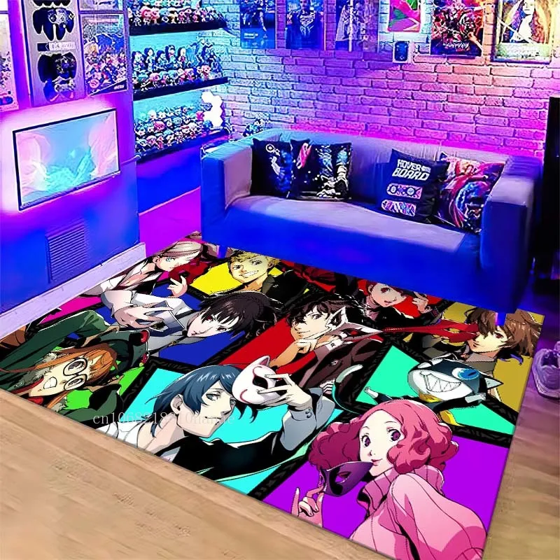 Ковер для игр Persona 5 P5, противоскользящий современный игровой коврик для спальни, игровой зоны, домашний декор
Ковер для игр Persona 5 P5, противоскользящий современный игровой коврик для спальни, игровой зоны, домашний декор