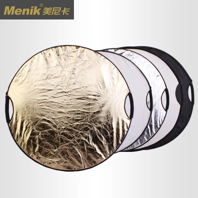 Menik 5 in 1 Portable Reflector 80/110cm Collapsible Round Studio Reflector panel For outdoor photography With Bag
Menik 5 in 1 Portable Reflector 80/110cm Collapsible Round Studio Reflector panel For outdoor photography With Bag