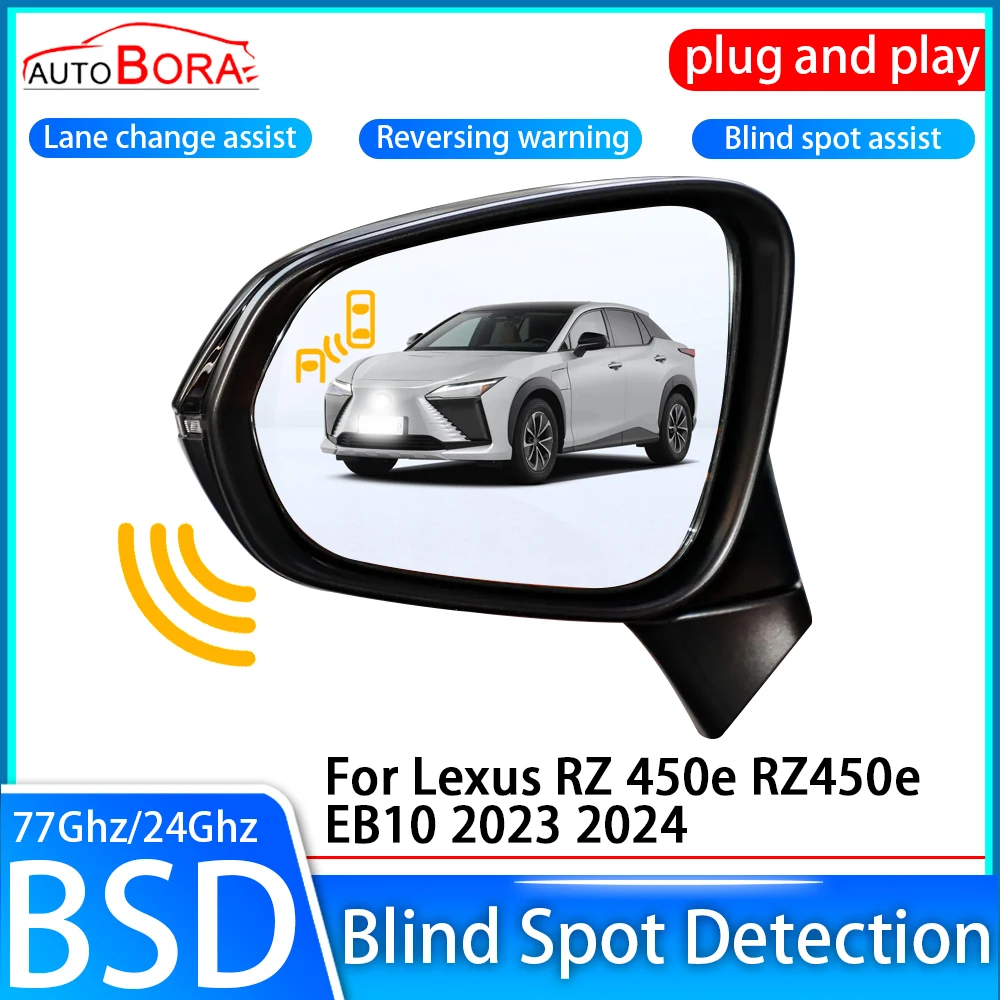 AutoBora Car Blind Spot Detection System BSD BSA BSM Sensor Drive Rear Mirror Monitoring for Lexus RZ 450e RZ450e EB10 2023 2024
AutoBora Car Blind Spot Detection System BSD BSA BSM Sensor Drive Rear Mirror Monitoring for Lexus RZ 450e RZ450e EB10 2023 2024
