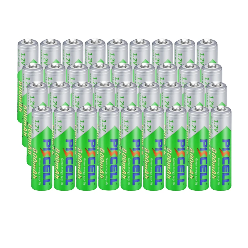 36PPC PKCELL1.2V NIMH AAA аккумуляторные батареи 600 мАч с низким саморазрядным циклом 1200 раз AAA Предварительно заряженный аккумулятор
36PPC PKCELL1.2V NIMH AAA аккумуляторные батареи 600 мАч с низким саморазрядным циклом 1200 раз AAA Предварительно заряженный аккумулятор