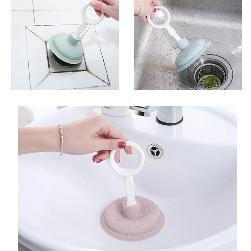 1PCS Portable Powerful Sink Drain Pipe Unclog Suction Cup Toilet Plunger Bathroom Drain Sewer Cleaner Household Gadgets Cleaners
1PCS Portable Powerful Sink Drain Pipe Unclog Suction Cup Toilet Plunger Bathroom Drain Sewer Cleaner Household Gadgets Cleaners
