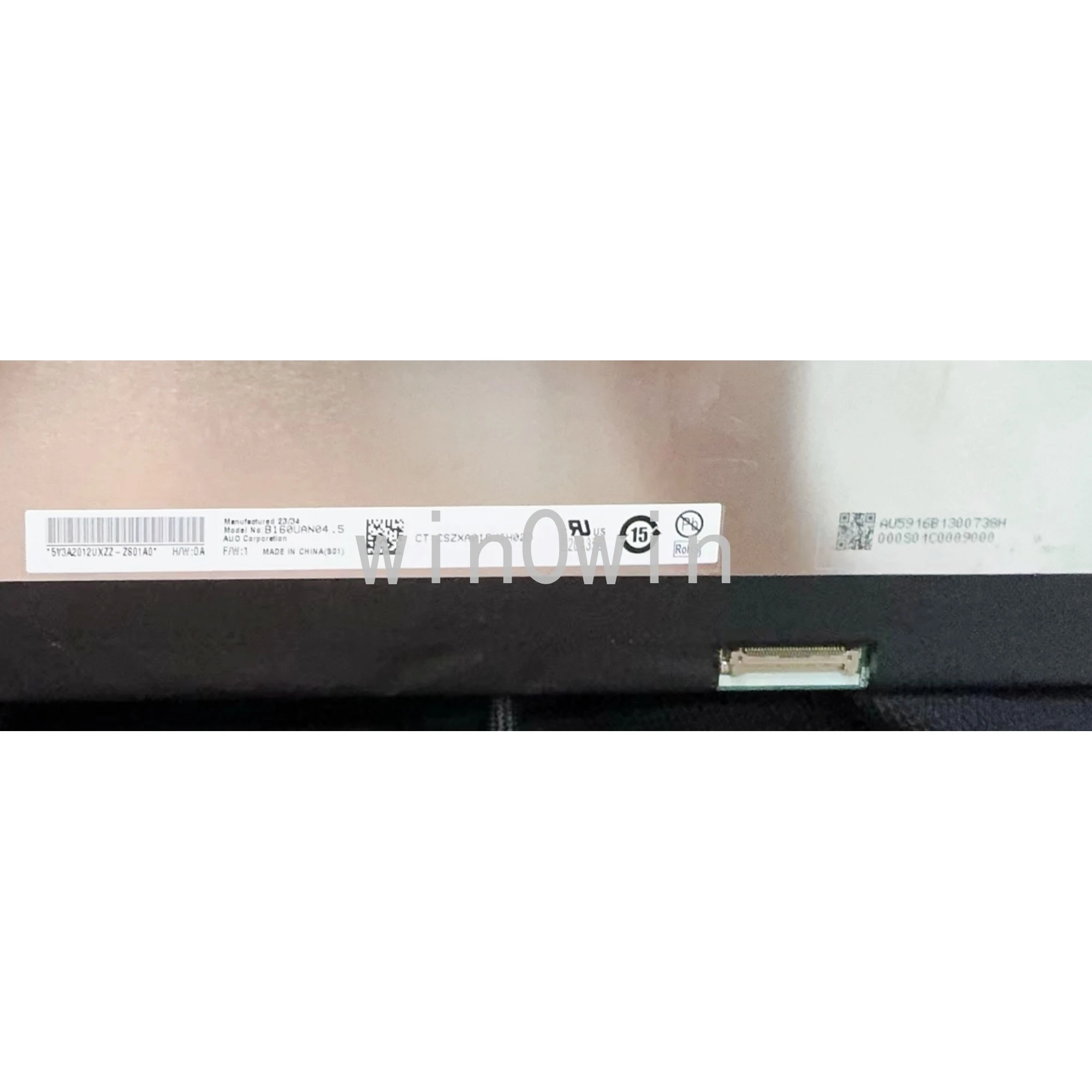 B160UAN04.5 16,0 ''Оригинальный дисплей сменная панель матричный ЖК-экран для ноутбука IPS
B160UAN04.5 16,0 ''Оригинальный дисплей сменная панель матричный ЖК-экран для ноутбука IPS