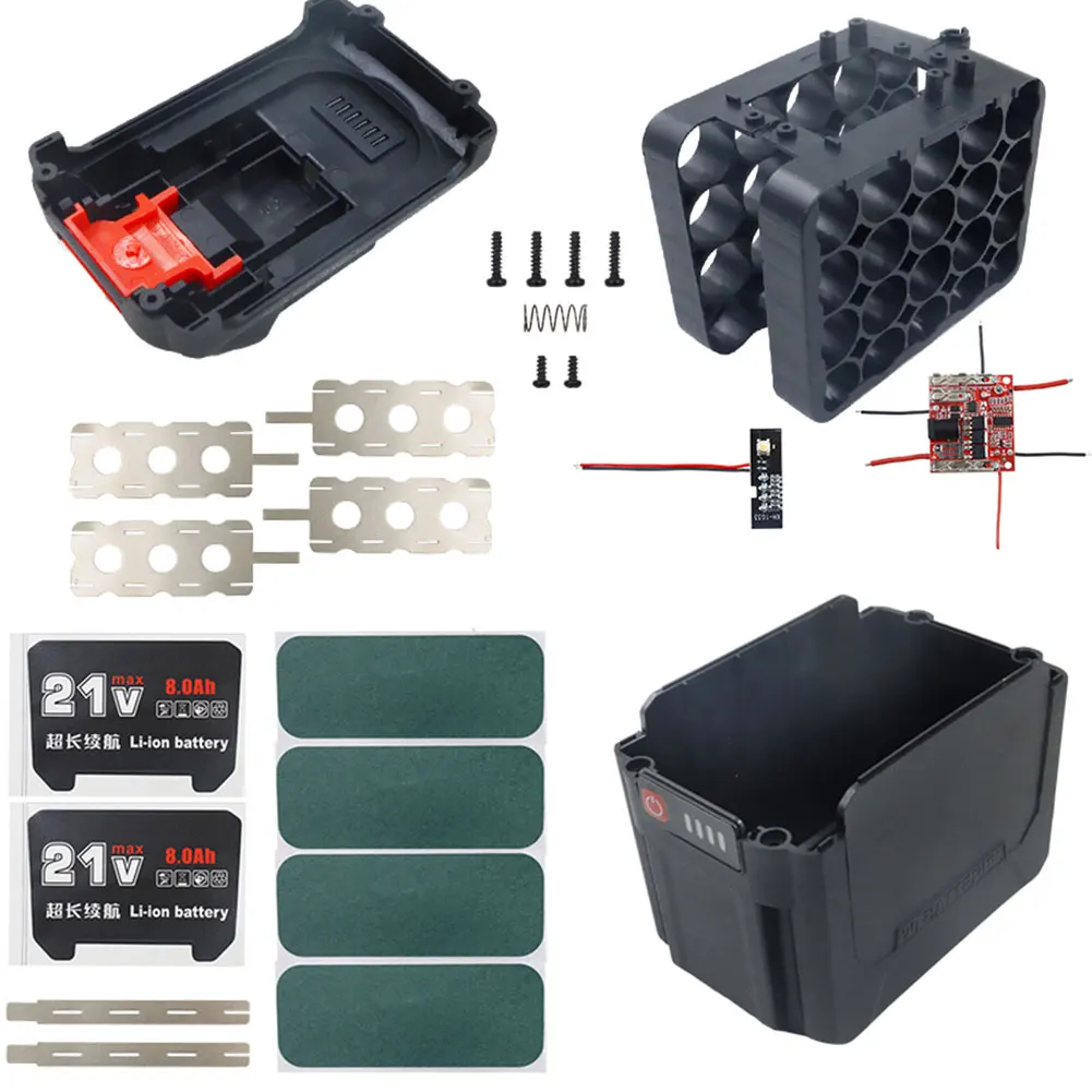 For 18V Lithium Battery DIY Li-Ion Battery Plastic Case PCB Charging Protection Circuit Board 20 Cells
For 18V Lithium Battery DIY Li-Ion Battery Plastic Case PCB Charging Protection Circuit Board 20 Cells