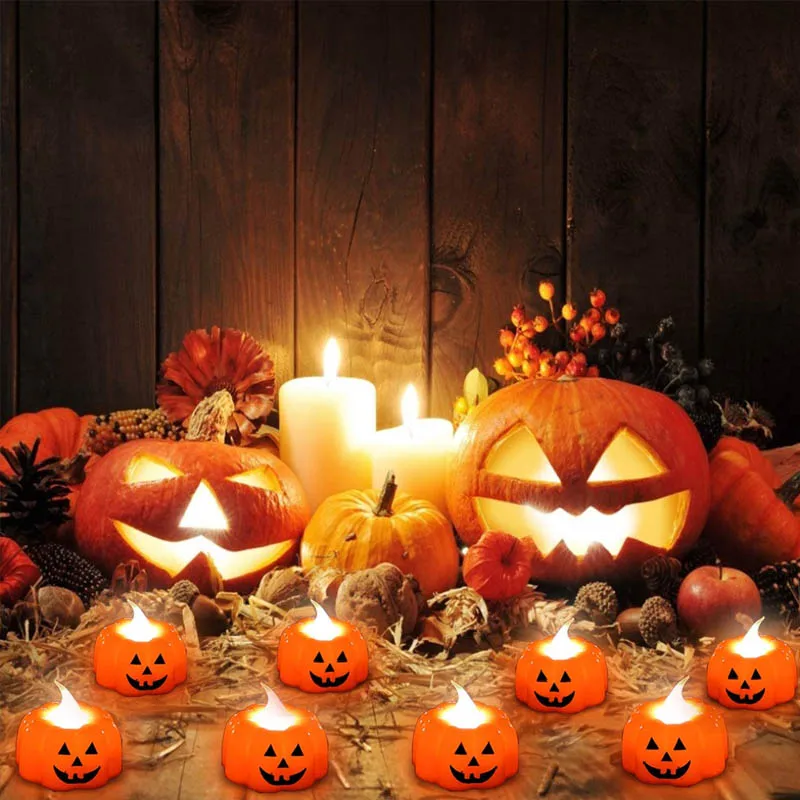 Halloween Pumpkin Lantern LED Lamp Ornaments Pumpkin Candle Light Halloween Party Supplies Ghost Festival Props Home Decor Lamp
Halloween Pumpkin Lantern LED Lamp Ornaments Pumpkin Candle Light Halloween Party Supplies Ghost Festival Props Home Decor Lamp