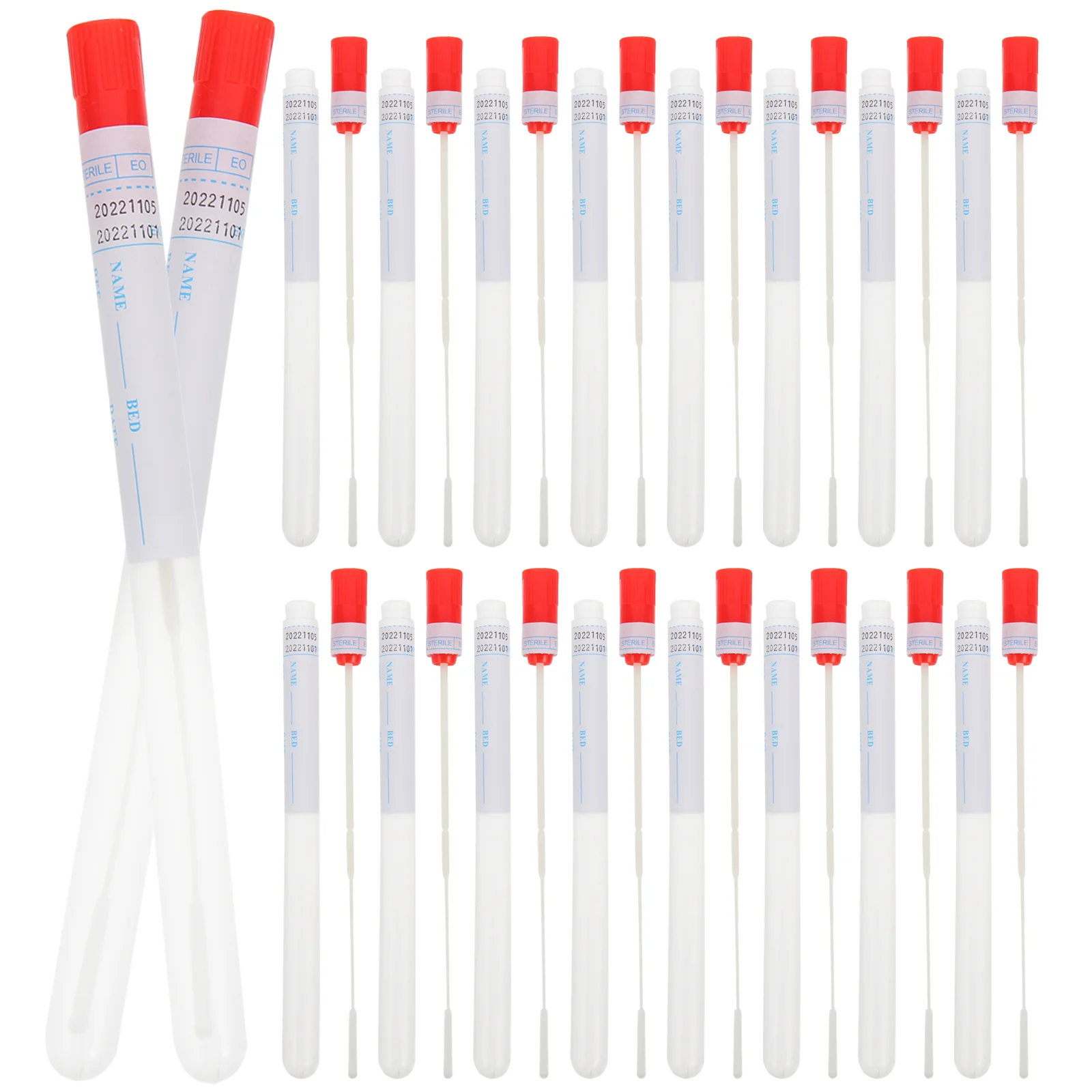 50 наборов, образец Swab образцы флок-тампона, основные удобные пластиковые Профессиональные портативные образцы
50 наборов, образец Swab образцы флок-тампона, основные удобные пластиковые Профессиональные портативные образцы