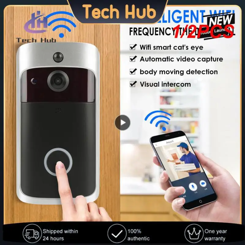 1/2PCS Smart IP WIFI Doorbell Video Intercom -FI Door Phone Door Bell For Apartments IR Alarm Wireless Security Camera From
1/2PCS Smart IP WIFI Doorbell Video Intercom -FI Door Phone Door Bell For Apartments IR Alarm Wireless Security Camera From