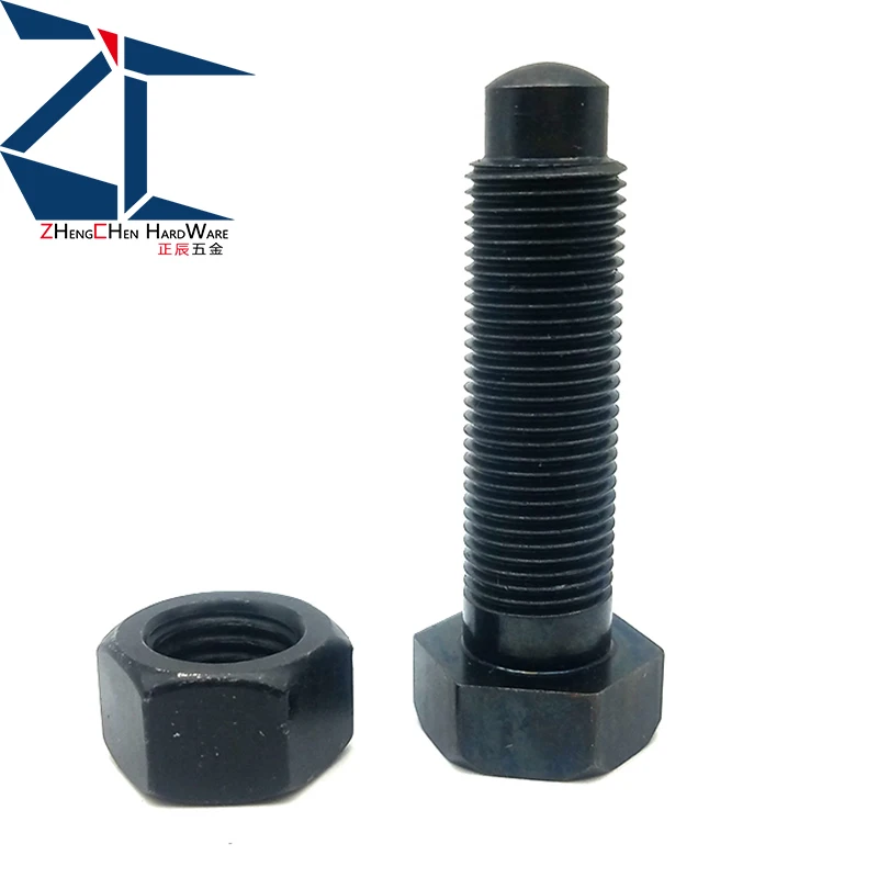 STCA Locating Bolts - Hexed With Rounded Tip Fine Thread Carbon Steel Black or Nickel Plated Bolt Hex Head Bolts With Nut
STCA Locating Bolts - Hexed With Rounded Tip Fine Thread Carbon Steel Black or Nickel Plated Bolt Hex Head Bolts With Nut
