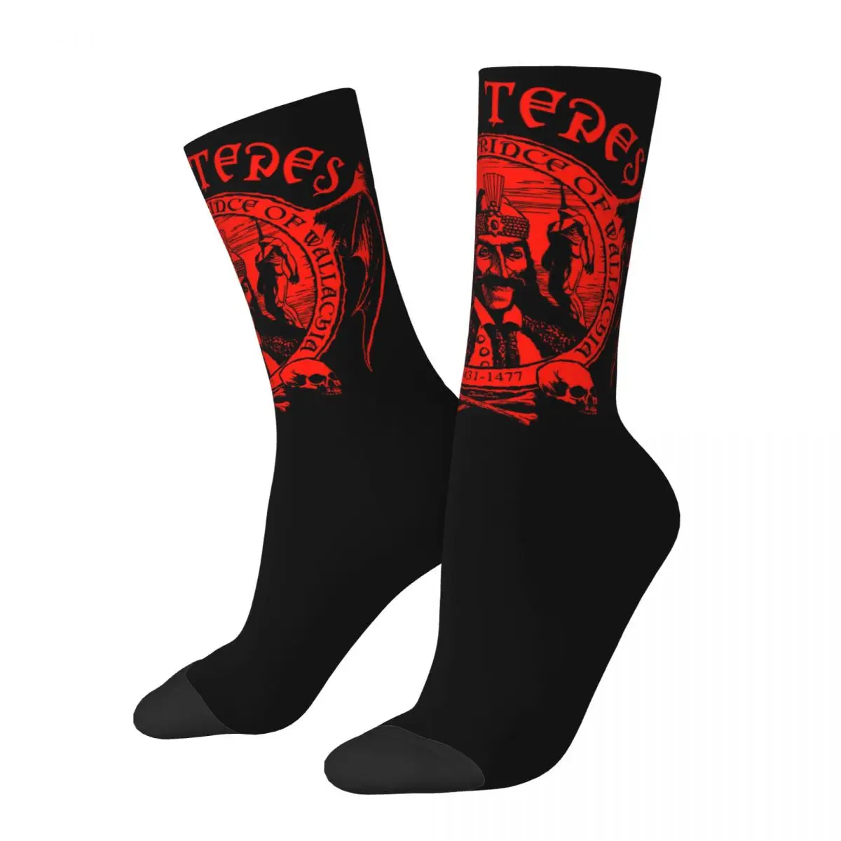 

Vlad The Impaler Dracula Unisex Socks Hip Hop 3D Print Happy Socks Street Style Crazy Sock