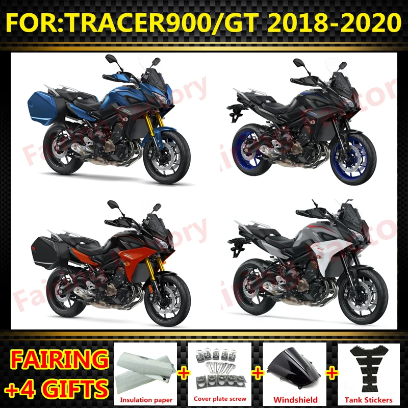 New ABS Motorcycle Whole Fairings Kit fit for Tracer 900 GT 2018 2019 2020 Tracer900 Bodywork full fairing kits
New ABS Motorcycle Whole Fairings Kit fit for Tracer 900 GT 2018 2019 2020 Tracer900 Bodywork full fairing kits