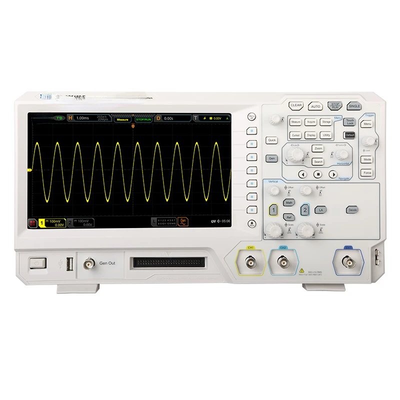 Oscilloscope MSO5152-E Two-Channel Digital Storage Oscilloscope 150M Bandwidth 4G Sampling Rate
Oscilloscope MSO5152-E Two-Channel Digital Storage Oscilloscope 150M Bandwidth 4G Sampling Rate
