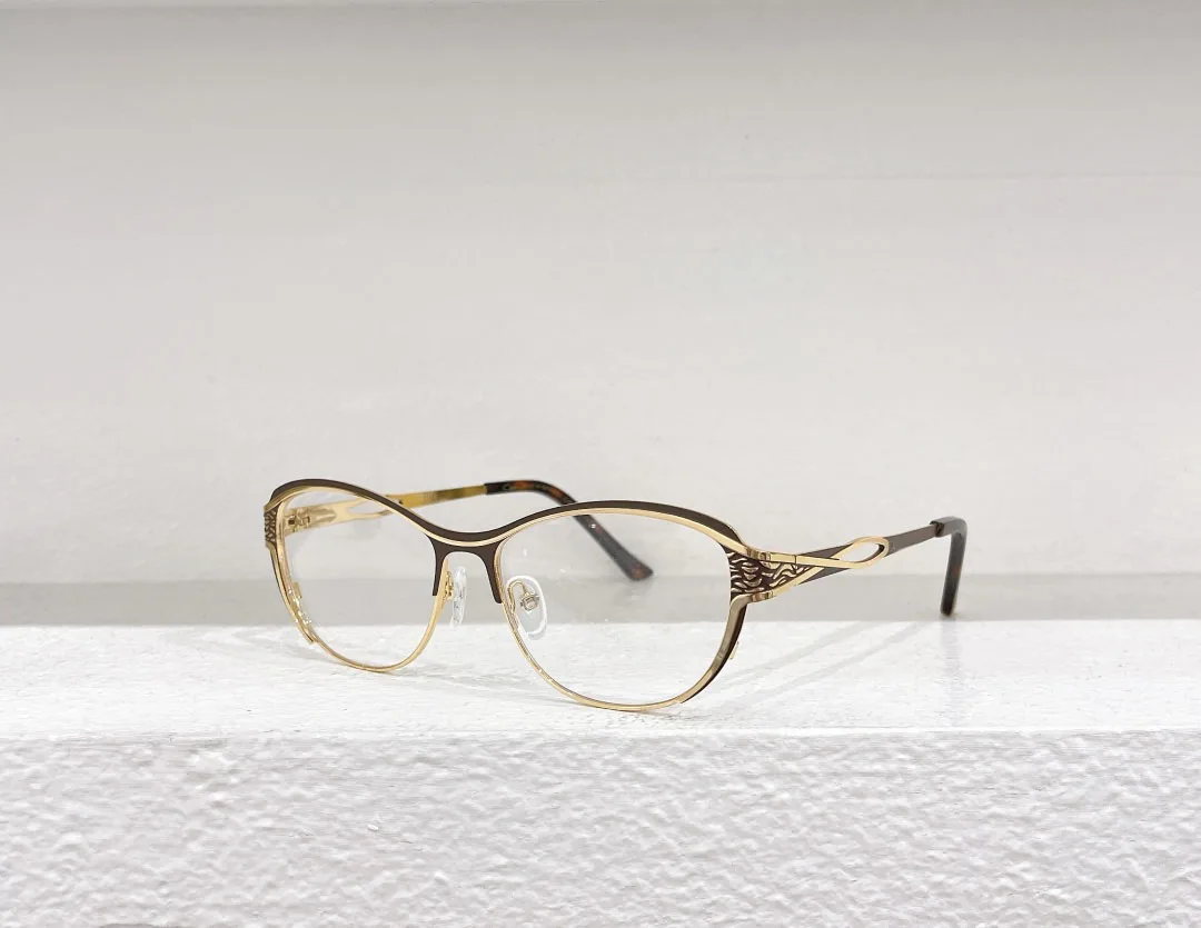 Alloy Top Designer Glasses Frames Men's Fashion Optical Glasses Oval Myopia Reading Women's Personalized Glasses
Alloy Top Designer Glasses Frames Men's Fashion Optical Glasses Oval Myopia Reading Women's Personalized Glasses