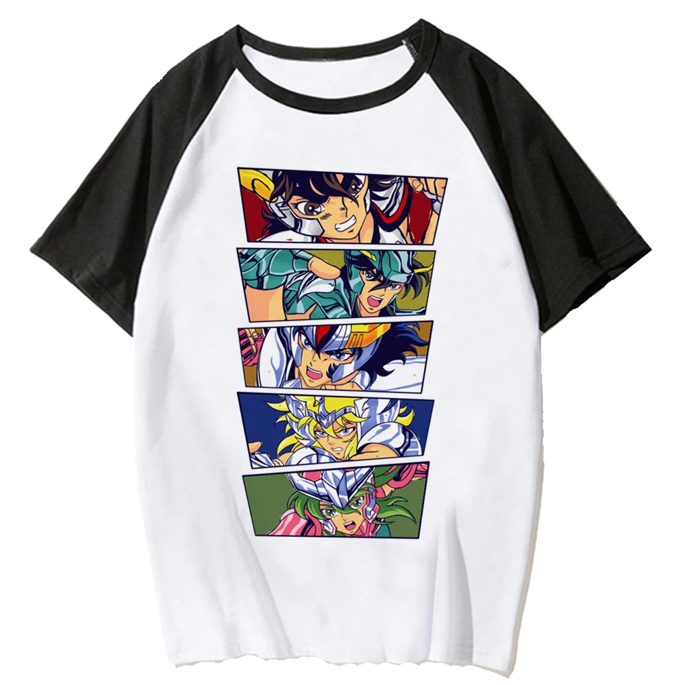 Футболки Saint Seiya, женские японские Забавные топы с рисунком из аниме, одежда в японском стиле для девушек
Футболки Saint Seiya, женские японские Забавные топы с рисунком из аниме, одежда в японском стиле для девушек
