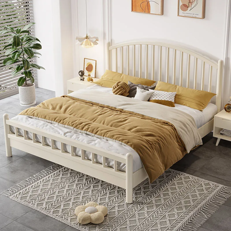 Solid Wood Nordic Bed Organizer Apartment Minimalist Fashionable Relax Bed Double Hotel Cama De Casal Living Room Furnitures
Solid Wood Nordic Bed Organizer Apartment Minimalist Fashionable Relax Bed Double Hotel Cama De Casal Living Room Furnitures