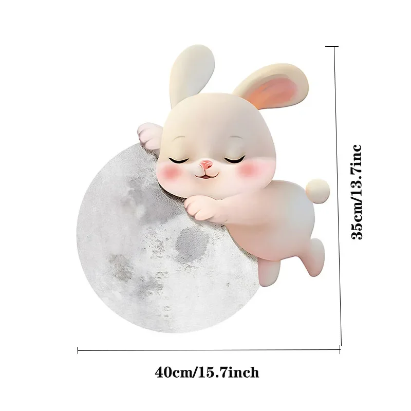 Bedroom Decoration Painting Cartoon Rabbit Modern Master Bedroom Headboard Background Wall Hanging Painting Led Light Mural
Bedroom Decoration Painting Cartoon Rabbit Modern Master Bedroom Headboard Background Wall Hanging Painting Led Light Mural
