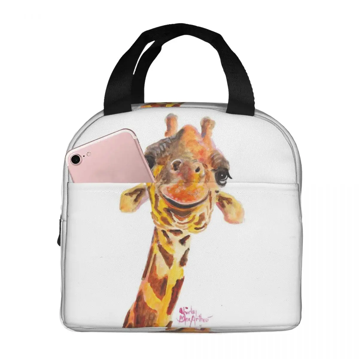 Nosey Giraffe ' Jo ' By Shirley MacArthur Lunch Bags Insulated Bento Box Picnic Bags Cooler Thermal Bag for Woman Children Work
Nosey Giraffe ' Jo ' By Shirley MacArthur Lunch Bags Insulated Bento Box Picnic Bags Cooler Thermal Bag for Woman Children Work