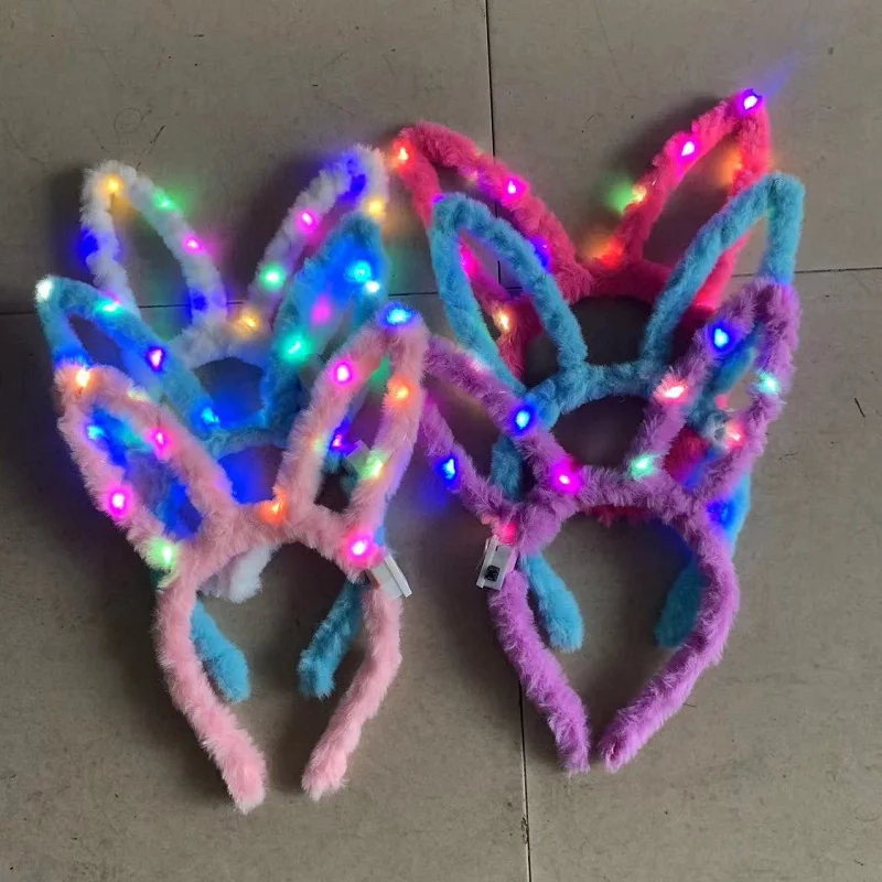 Flash Plush Rabbit Ear Hair Hoop Bunny Ears Cosplay Headband Light Music festivals concerts bars Party Prop Kids Birthday Gift
Flash Plush Rabbit Ear Hair Hoop Bunny Ears Cosplay Headband Light Music festivals concerts bars Party Prop Kids Birthday Gift