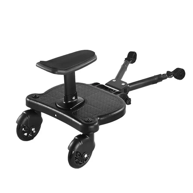 

Stroller Riding Board 2-in-1 Stroller Glider Board Stroller Wheel Ride Device With Removable Seat Glider Board For Stroller Kids